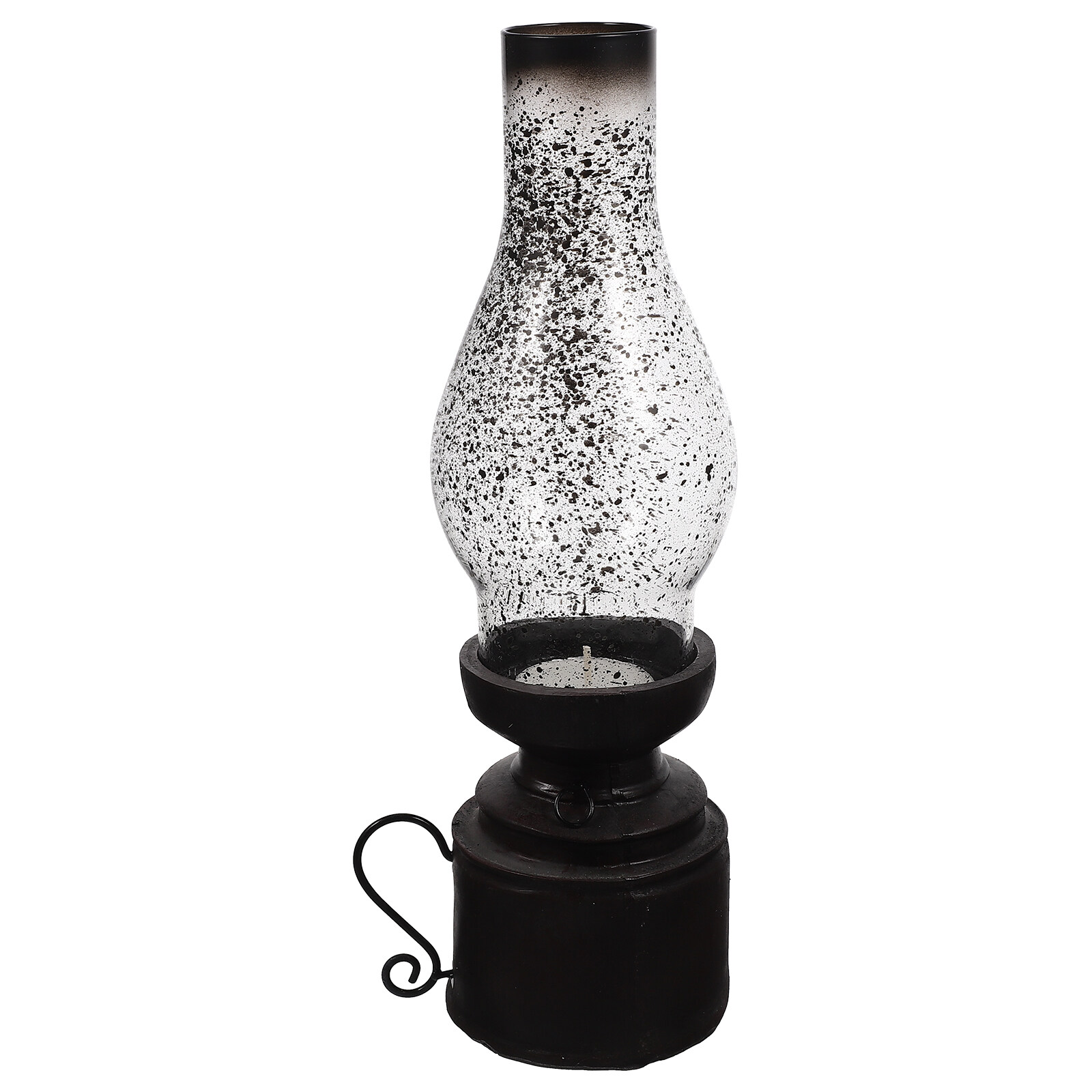 NUOLUX 1 Set of Vintage Candlestick Kerosene Lamp Shape Candle Holder