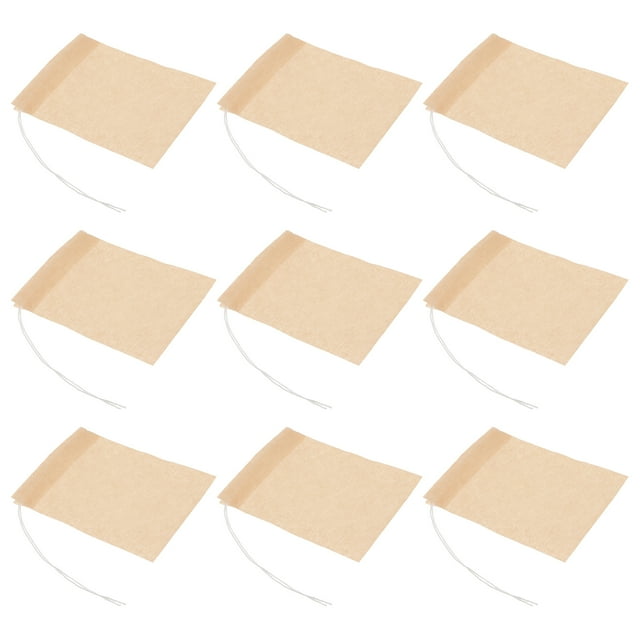 NUOLUX 100 Pcs Bulk Coffee Loose Leaf Tea Sachets Mesh Filter Bags