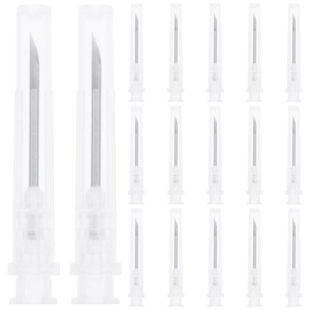 NUOLUX 100 pcs Dispensing Needle Tip Stainless Steel Syringe Needle for