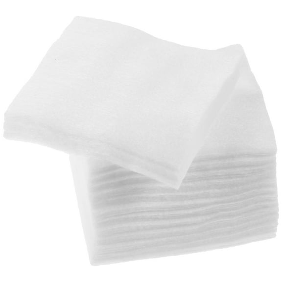 NUOLUX 1000Pcs Cotton Pads Round for Face and Makeup Removal Facial Cotton White 6x5x0.1in Home Use