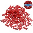 thumbnail image 1 of NUOLUX 100Pcs Mini Clip Shape Photo Clips Natural Wood Small Clothespins For Photos Home Decorations, 1 of 7