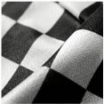 NUOLUX 10Pcs Checkered Racing Flags on Sticks for Race Track Festival ...