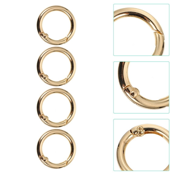 NUOLUX 10-Pack Round Buckles for Outdoor Camping Hiking Gear Accessories