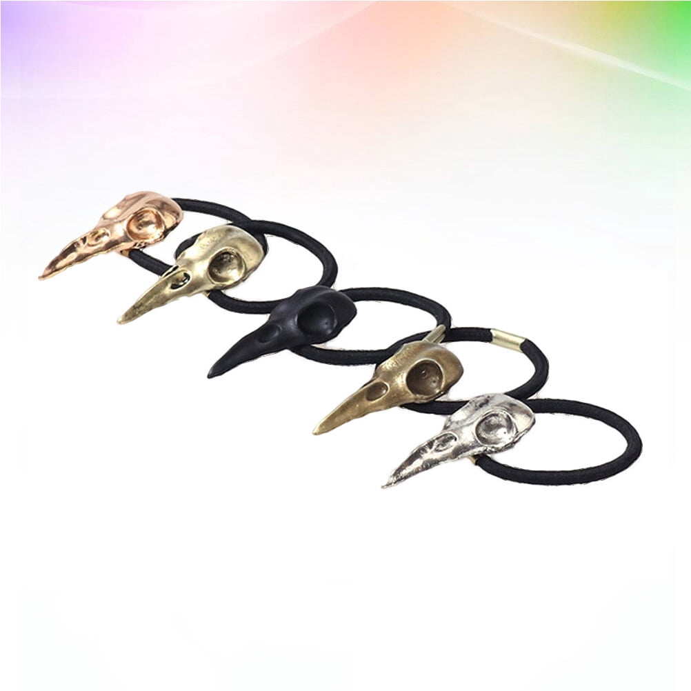 Bronze Rings Men NUOLUX 10pcs Ghost Hair Band Durable Use Bronze Alloy for Women Parties ...