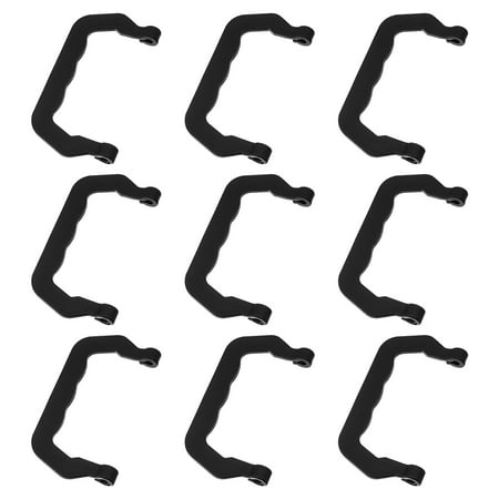 NUOLUX 10pcs Plastic Handles Pet Cage Handles Outdoor Portable Pet Hamster Rabbit Carrier Crate Handles