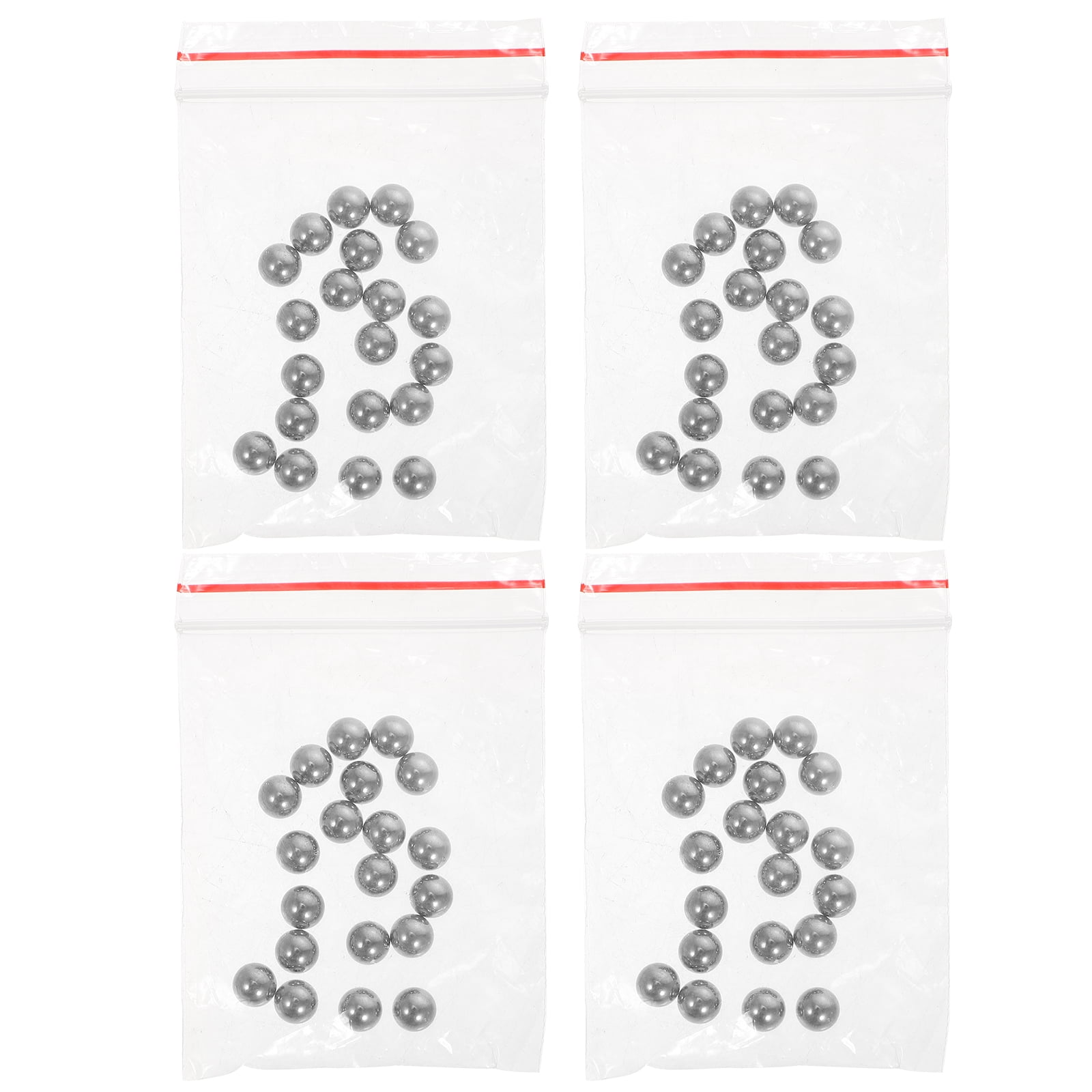 NUOLUX 120pcs Paint Mixing Balls Nail Polish Mixing Balls Stainless