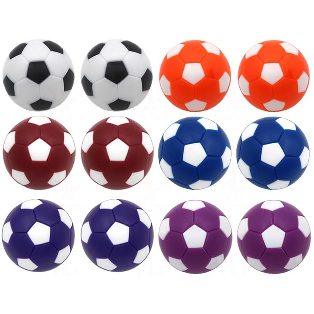 12Pcs Football Balls Football Replacements Table Soccer Balls Table