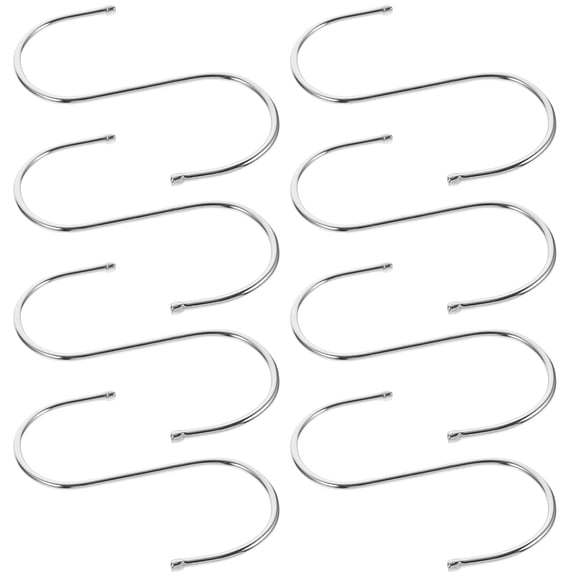 NUOLUX 12-Pack Utility Hooks for Organizing Clothes, Kitchen Utensils, and Home Storage Solutions