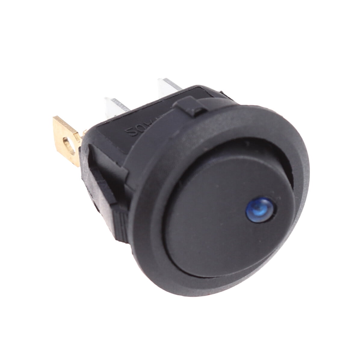 NUOLUX 12V 20A 3 Car Rocker Switch Push Button with LED Light for