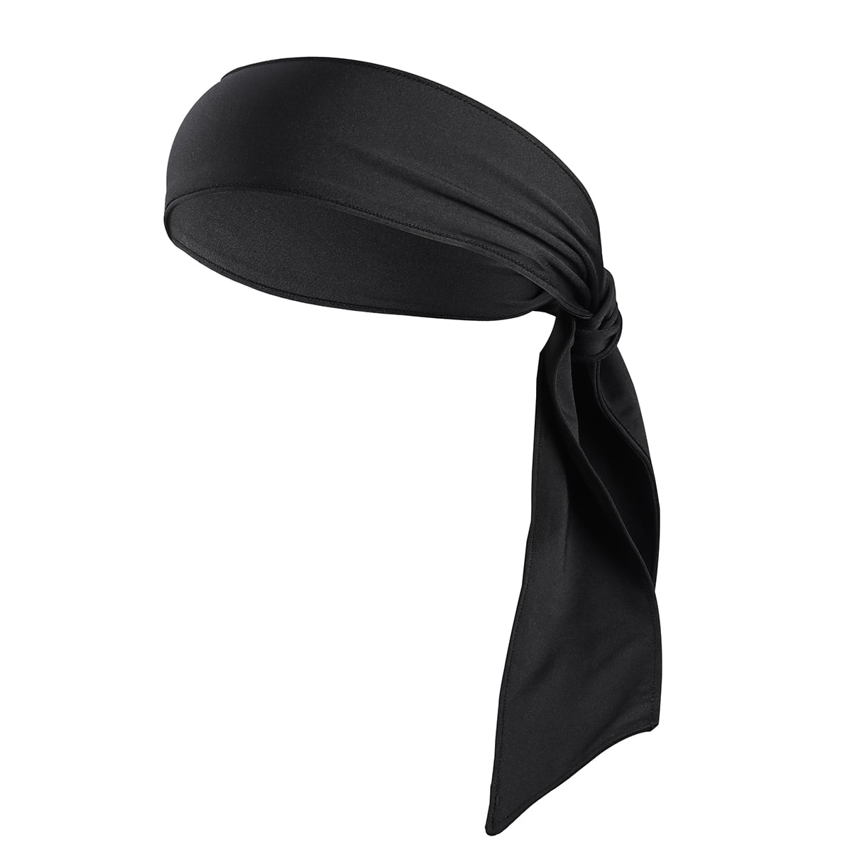 Uxcell Head Ties Headband Ninja Karate Headband Adjustable Sports Tie Back Black White Red