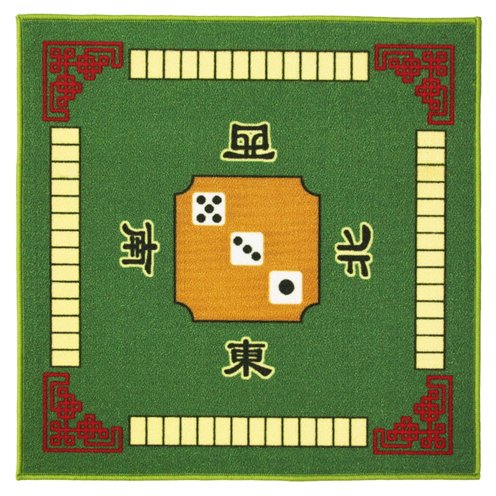 NUOLUX 1PC Mahjong Table Cloth Square Shape Mahjong Mat Board Room