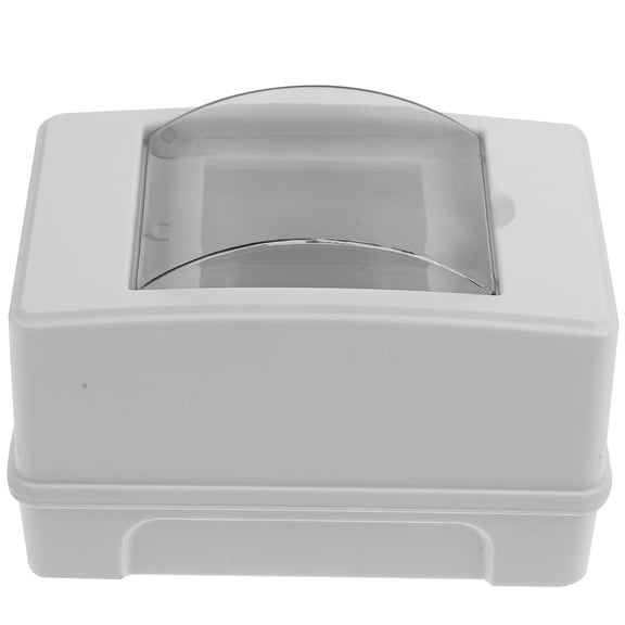 Toyandona Sleek White Distribution Box Electrical Panel Cover for Safe Power Distribution