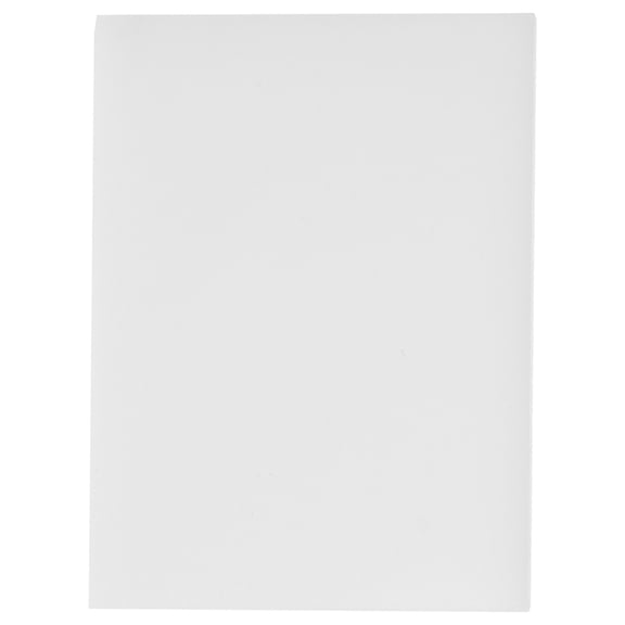 NUOLUX 1-Pack White Rectangular Craft Punching Pad with Compact Design for Professional and Home Use