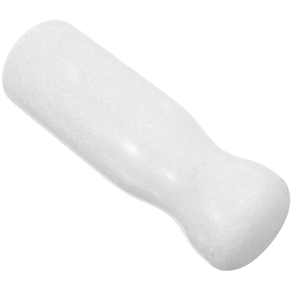 NUOLUX 1Pack Garlic Crusher White Stone for Home and Professional Kitchens