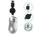 thumbnail image 1 of Toyandona Retractable Cord Optical USB Mouse Assorted Color Comfortable for Both Hands, 1 of 8