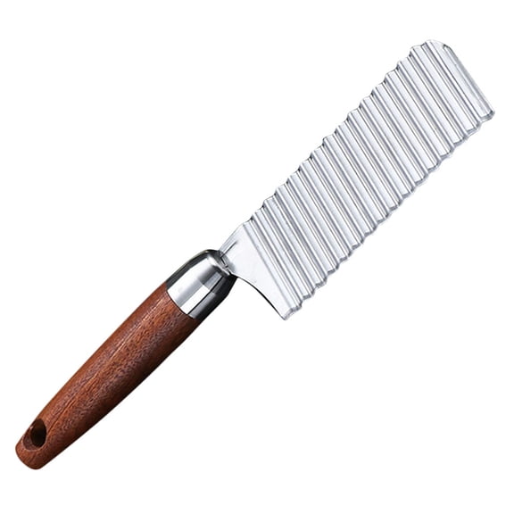 NUOLUX Potato Cutter Wavy Cutting Tool Stainless Steel for Home Users 1Pcs