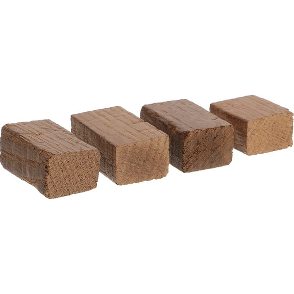 NUOLUX Wine Brewing Chips Wood Brown 1Pcs 1.7x0.9in