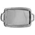 thumbnail image 1 of NUOLUX 1Pc Antique Silver Tray Rectangular Shape For Dining Room Coffee Tray Decor, 1 of 8