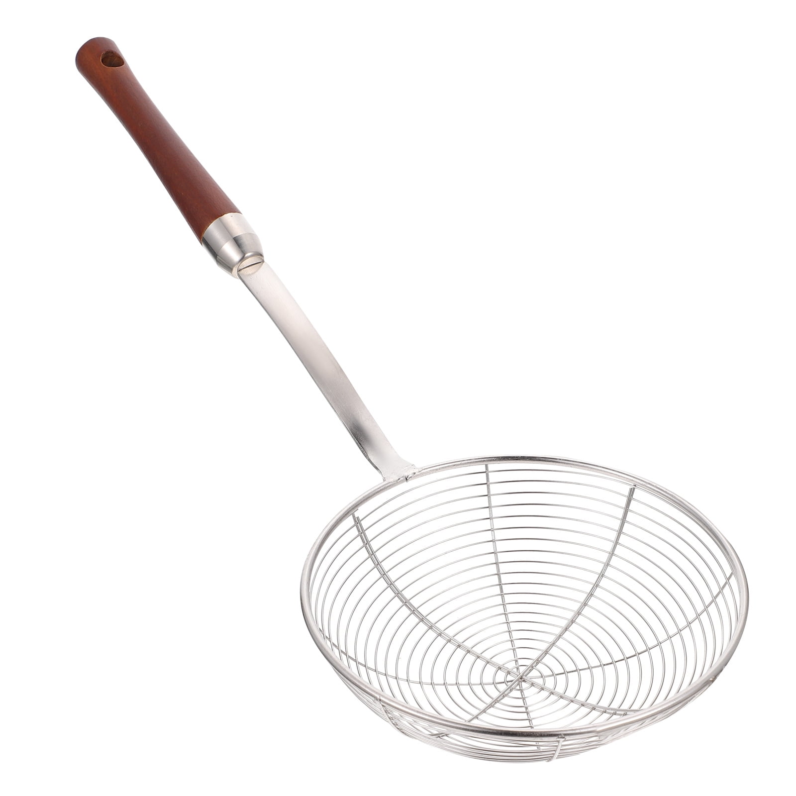 NUOLUX 1Pc Stainless Steel Kitchen Spider Strainer Skimmer With Wooden   NUOLUX 1Pc Stainless Steel Kitchen Spider Strainer Skimmer With Wooden Handle 31f59232 7c99 4319 B13a 95b08a777392.2bb43dbf12ebb94f8a57749eb2ecea64 