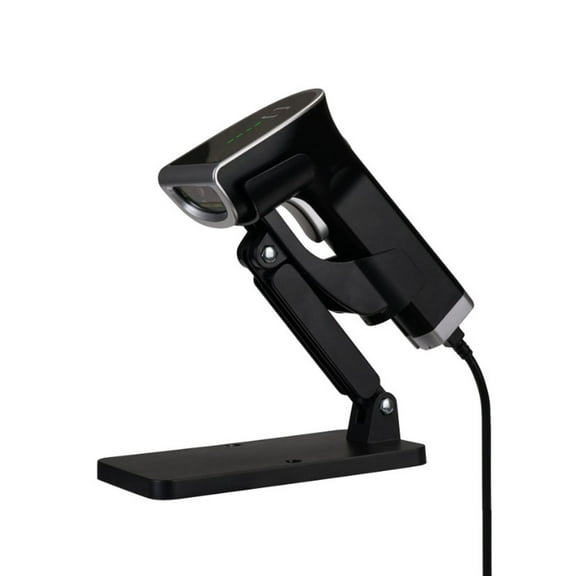 Toyandona Stable Barcode Scanner Holder Black for Desktop Use with Multi Scene Application