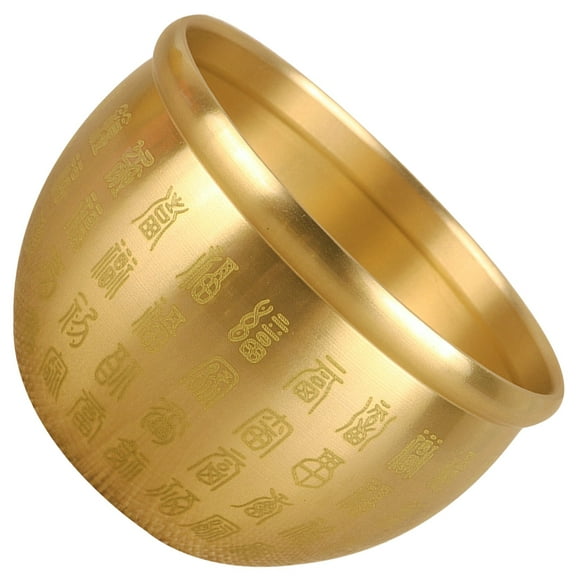 NUOLUX 1Pcs Creative Copper Treasure Bowl For Desktop Decoration And Container