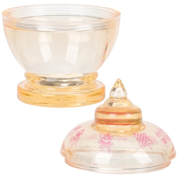 Toyandona Vintage Bottle Decor Acrylic Golden 1Pcs