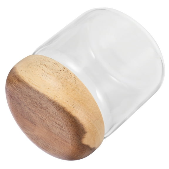 NUOLUX Airtight Coffee Canister Light Brown 1Pcs 3.7X3.5X3.5In