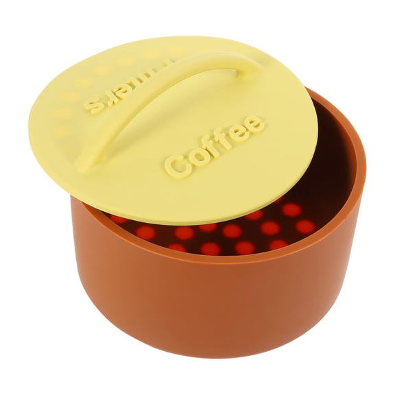 Toyandona Coffee Filter Storage Box Silicone Case with Dust Proof Lid for Kitchen Countertop