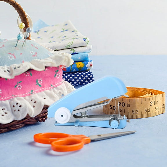 NUOLUX 1Set Handheld Sewing Device Mini Size for Kids Clothes Multi Use Craft Projects