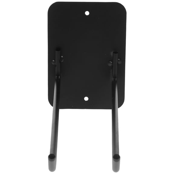 NUOLUX Wall Mounted Kayak Holders Paddle Storage Rack Black 1Pack