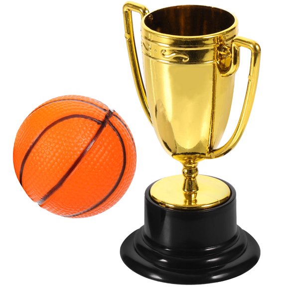 NUOLUX 1Set Plastic Award Trophy with Unique Statue Design for Competition and Party