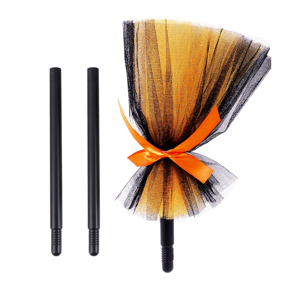 NUOLUX 1pc Halloween Prop Supplies Witch Broom Ornament Costume Ball