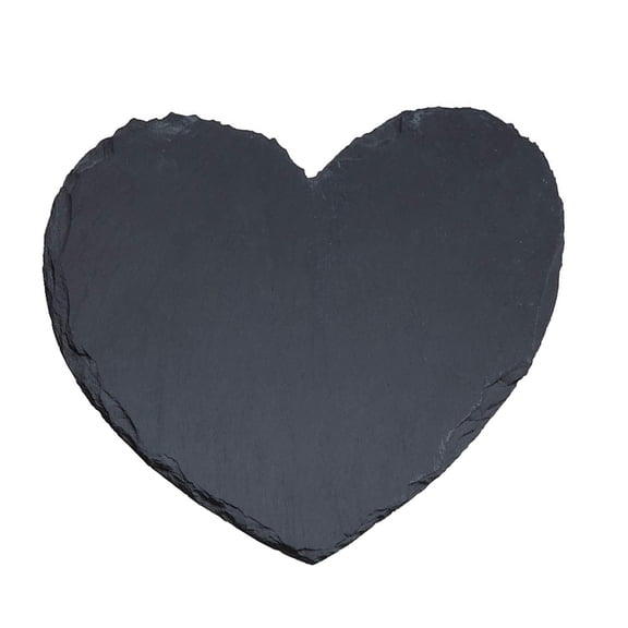 NUOLUX 1pc Slate Pasta Plate Exquisite Steak Plate Practical Food Plate (Black)