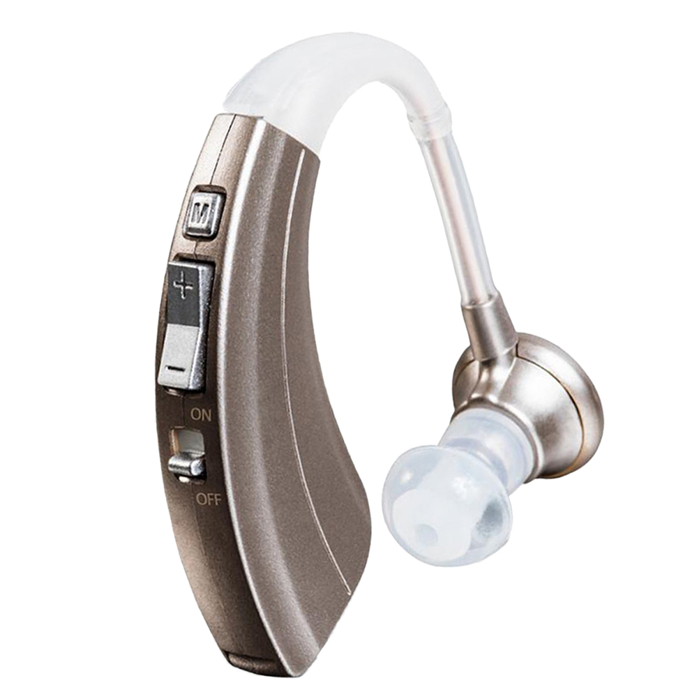 NUOLUX 1pc Wireless Hearing Aid Battery Pwered Invisible Amplify Sound