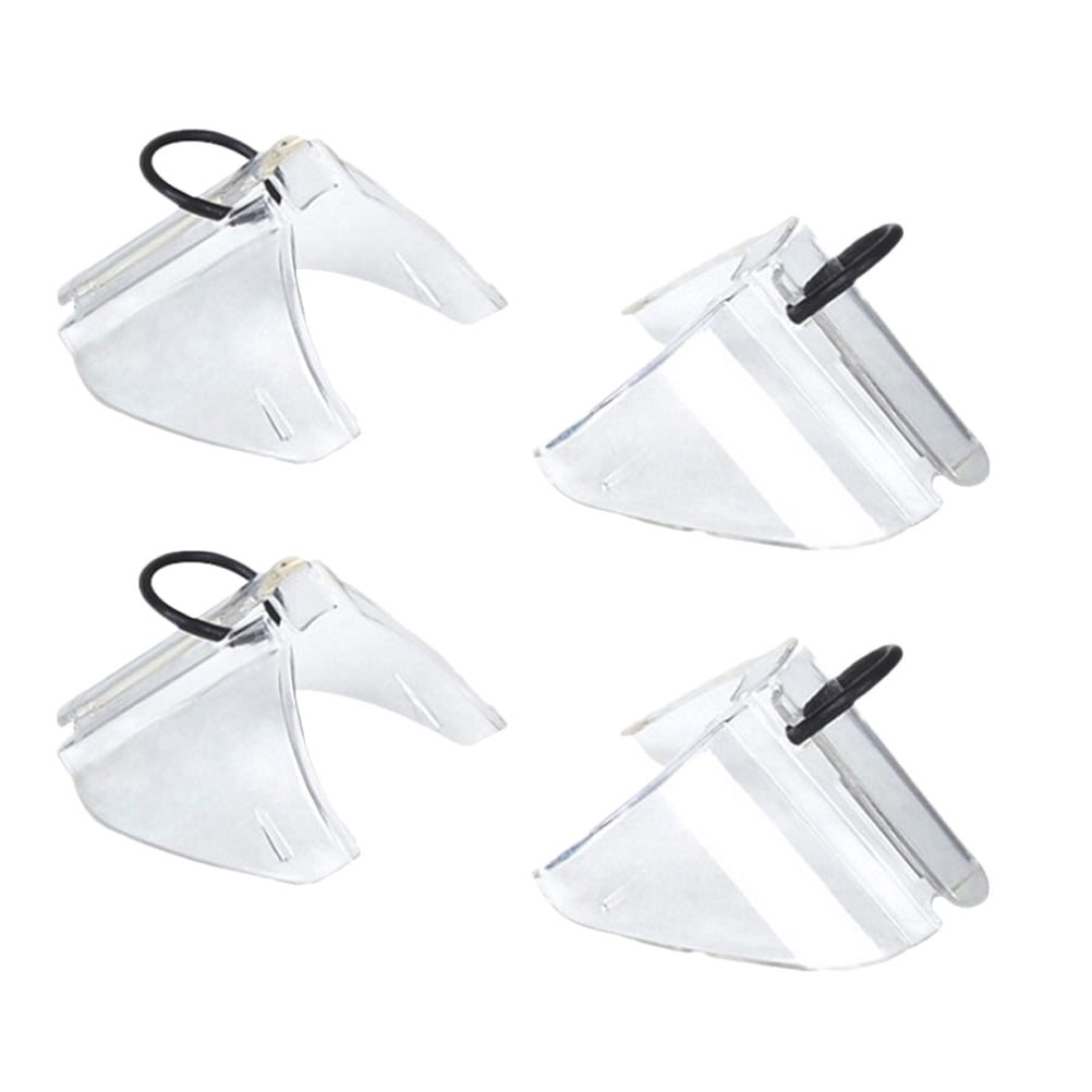 NUOLUX 2 Pairs Safety Eye Glasses Side Shield Side Shield Flap for