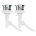 thumbnail image 1 of NUOLUX 2Pcs Toilet Water Tank Push Buttons Sturdy Push Button Rod Closestool Tank Switch, 1 of 6
