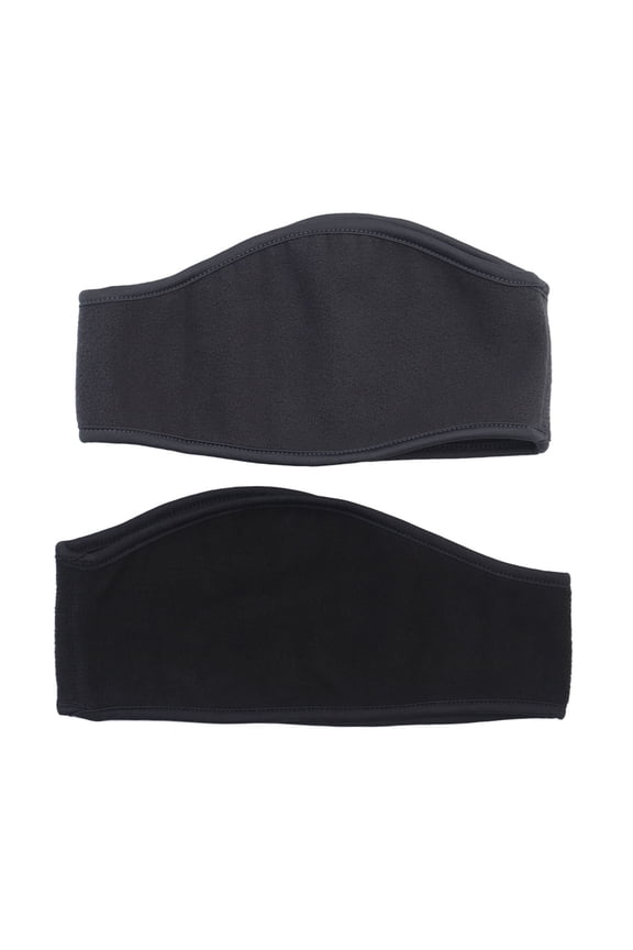 2 Pcs Sports Headband Fleece Ear Warmer Winter Head Wrap Windproof Elastic Ear Cover Sweatband for Cycling Running Skiing - HR-01 HR02