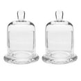 thumbnail image 1 of Tineasur  2 Sets Mood Enhancing Glass Candle Holders for Home and Wedding Decor, 1 of 6