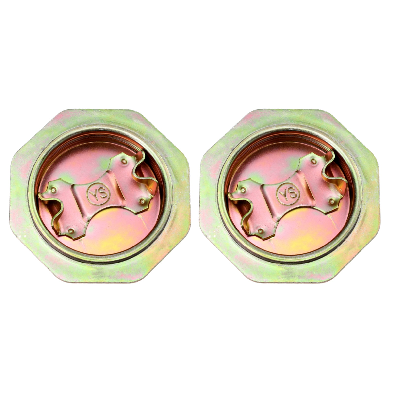 NUOLUX 2 Sets Drum Bung Plug Oil Drums Sealing Caps Iron Bands and