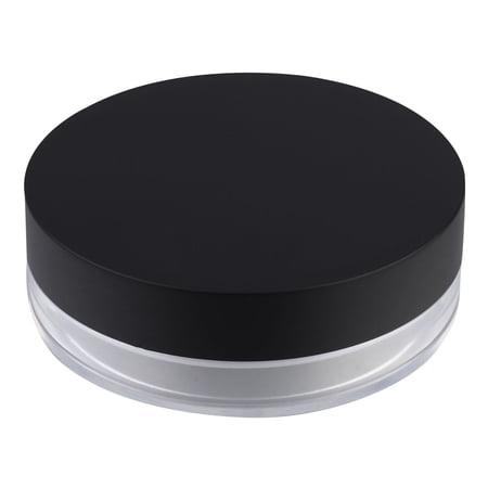 NUOLUX 20g Empty Makeup Powder Container Reusable Plastic Loose Powder Compact Container with Sponge Powder Puff for Home Use
