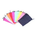 thumbnail image 1 of NUOLUX 20pcs Sunglasses Storage Pouches Drawstring Glasses Bag Eyeglasses Organizers for Women Men, 1 of 6