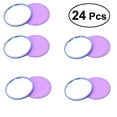 thumbnail image 1 of NUOLUX 24Pcs Mini Pocket Compact Portable Mirror Round Mirror Looking Glass Makeup Tools (Random Color and Pattern), 1 of 6