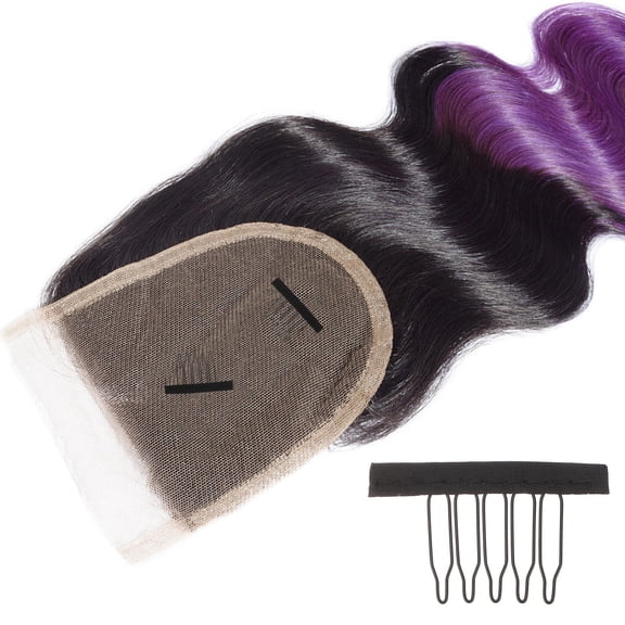 NUOLUX 25-Piece Wig Comb Clips, 6-Tooth Sewing Combs for Wig Caps and Hairpiece Attachment
