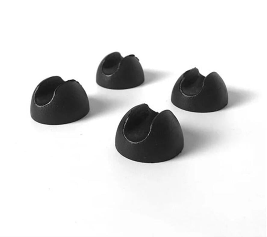 NUOLUX 25 pcs Plastic Furniture Leg Pads Nonslip Chair Leg Tip