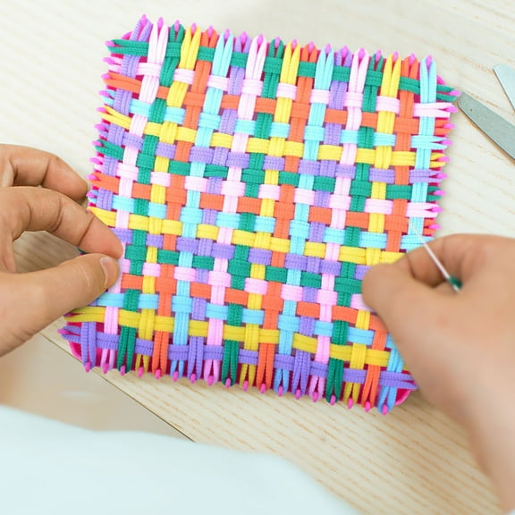 Toyandona 288pcs craft loop refill Potholder Loom Bands made of Synthetic Fiber for DIY Projects Weaving Accessories