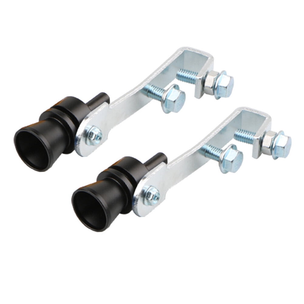 NUOLUX 2PCS Car Tuning Turbine Whistle Exhaust Pipe Sounder Sounder