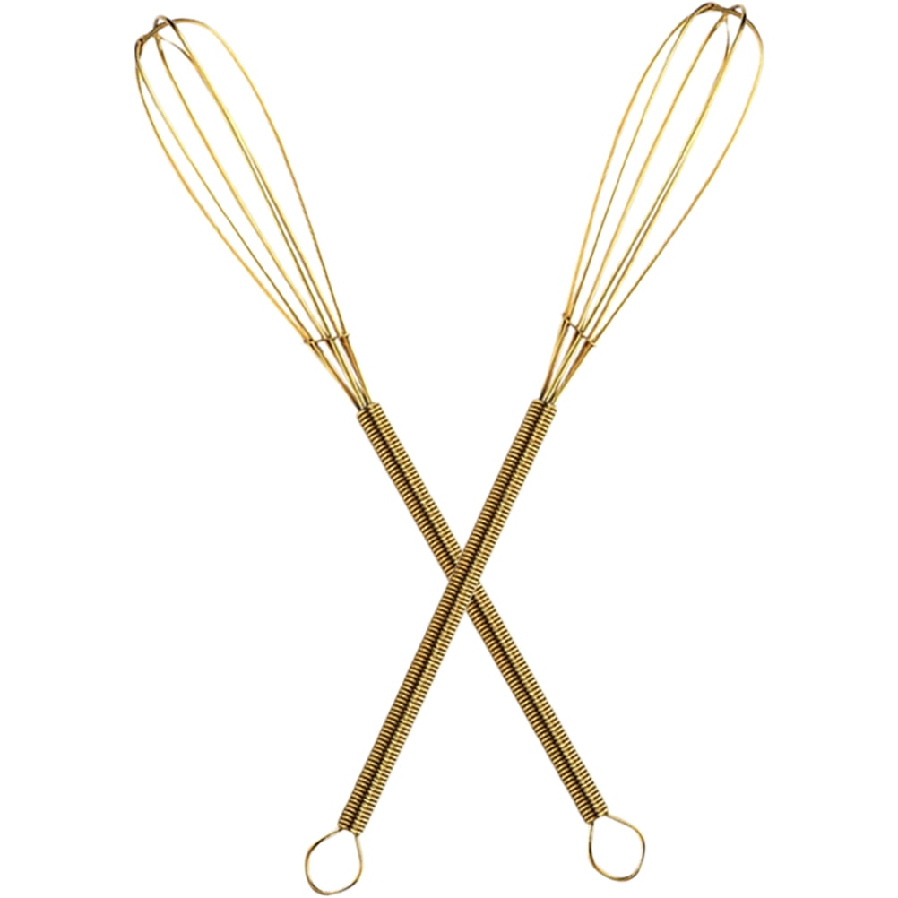 NUOLUX 2Pcs Egg Mixing Tools Manual Egg Whisks Kitchen Egg Mixers