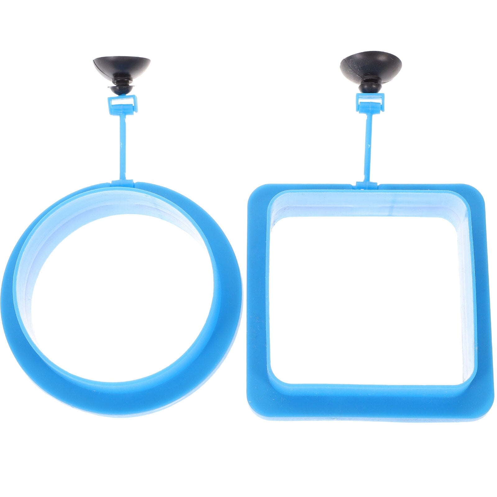 NUOLUX 2Pcs Fish Feeding Rings Floating Fish Feeder Rings Fish Feeding Circles Fish Tank Fish