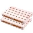 thumbnail image 1 of NUOLUX 2Pcs Household Decor Wooden Heat Resistant Coasters for General Users, 1 of 8