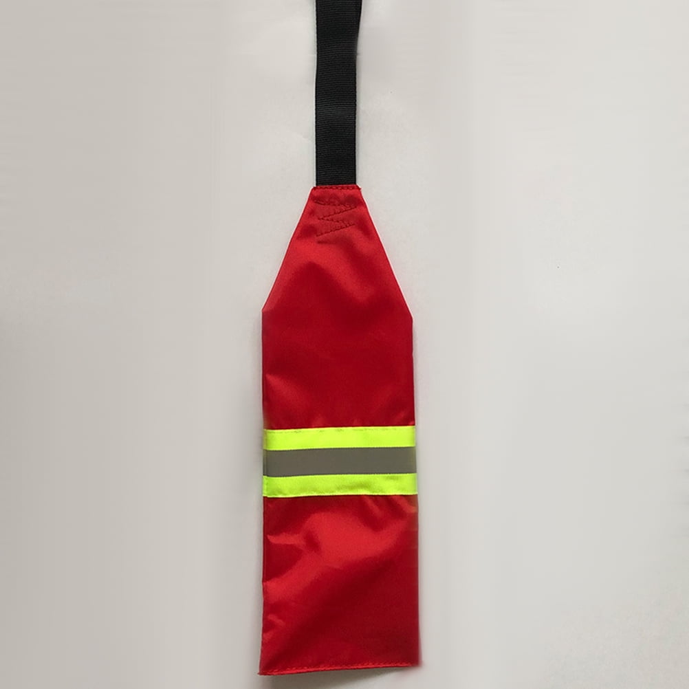 NUOLUX 2Pcs Kayak Safety Flags Canoe Flags Kayak Canoe Reflective Flags